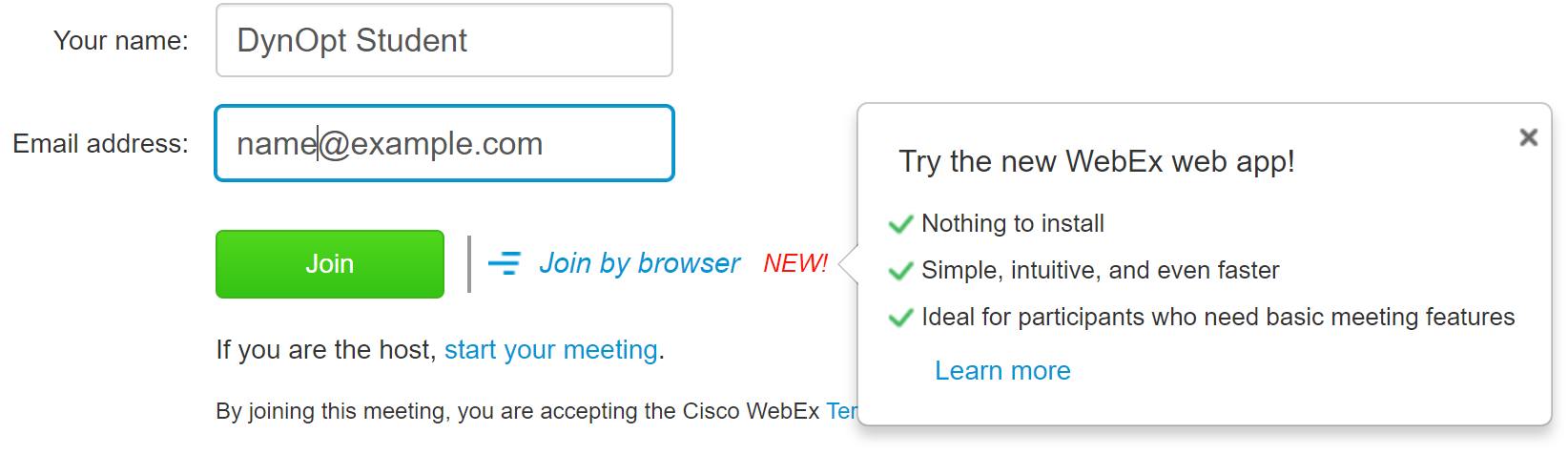 join webex